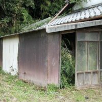 【野川の古民家 西側接続、小屋のカベ撤去！！】（令和 4年12月）